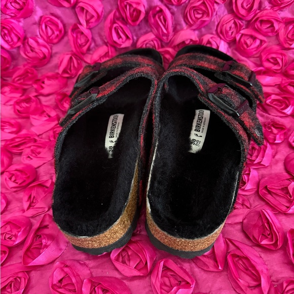 Birkenstock Women's Arizona Happy Lamb Sandals - Picture 4 of 8